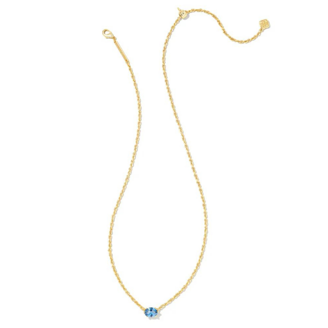 Kendra Scott | Cailin Gold Birthstone Pendant Necklace