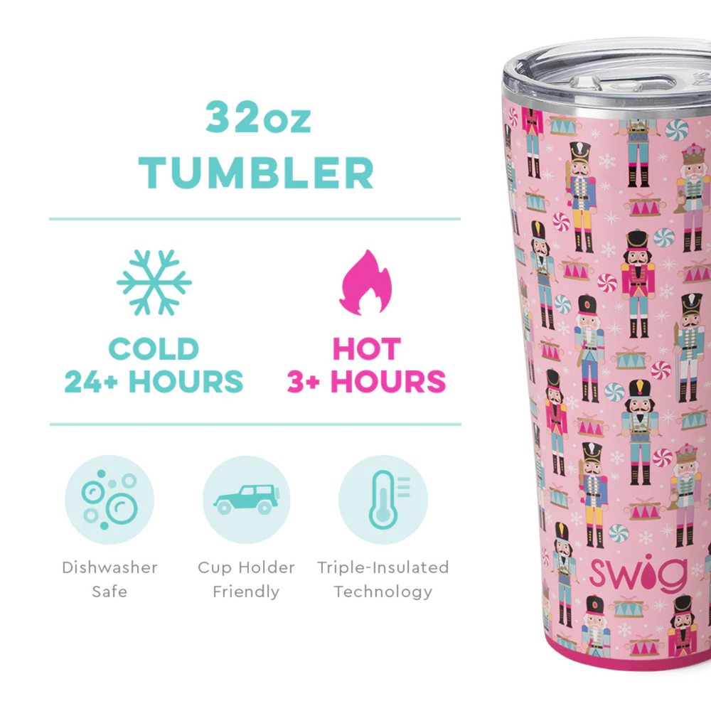 Swig | Nutcracker Tumbler (32oz) - Giddy Up Glamour Boutique