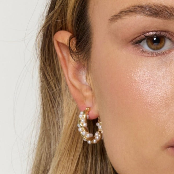 Kinsey Designs | Audrey Hoop Earrings