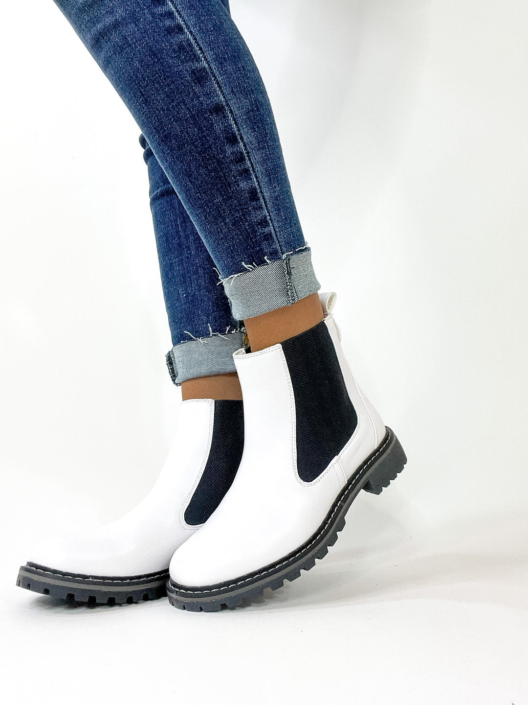 Corky's | To Be Honest Slip On Booties in White - Giddy Up Glamour Boutique