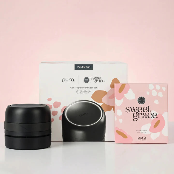 Bridgewater Candle Company | Pura Pro Car Diffuser Set | Sweet Grace