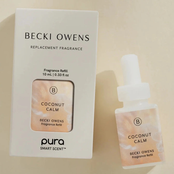 Pura | Fragrance Smart Vial for Smart Home Diffuser | Coconut Calm - Giddy Up Glamour Boutique