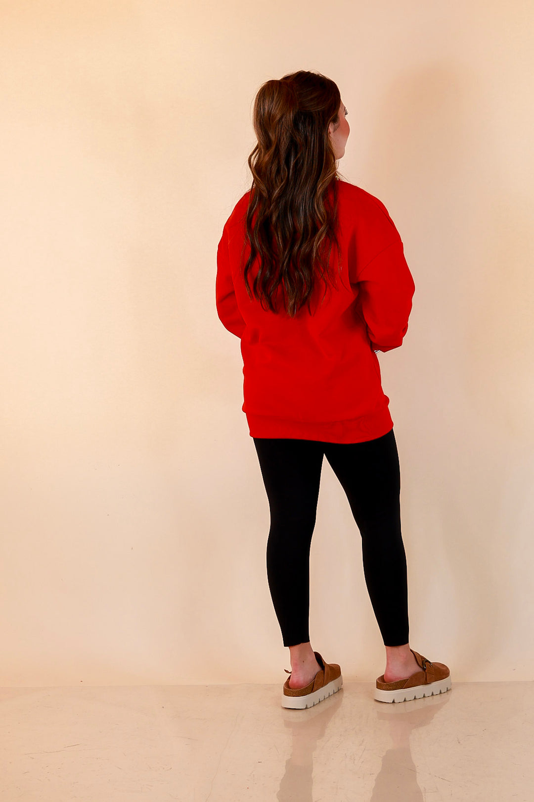 Best in Show Embroidered Dog Sweatshirt in Red