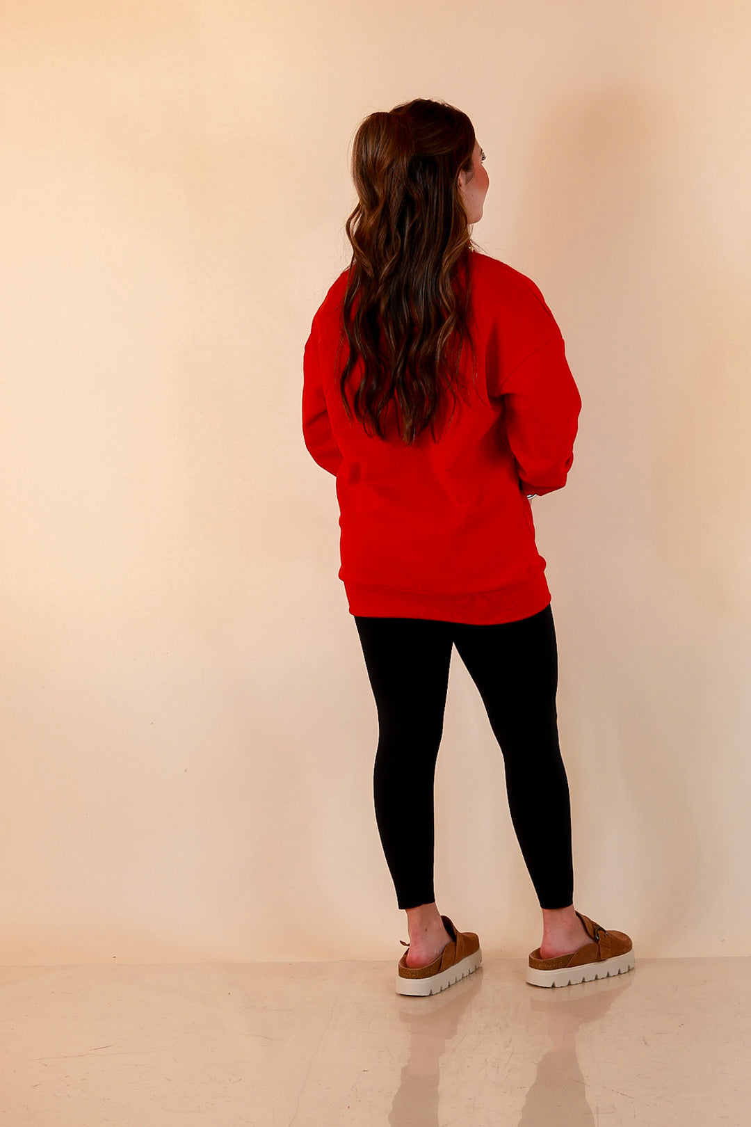 Best in Show Embroidered Dog Sweatshirt in Red