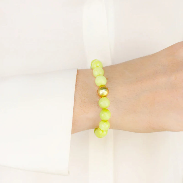 BuDhaGirl | Bianca Bracelet in Apple Green