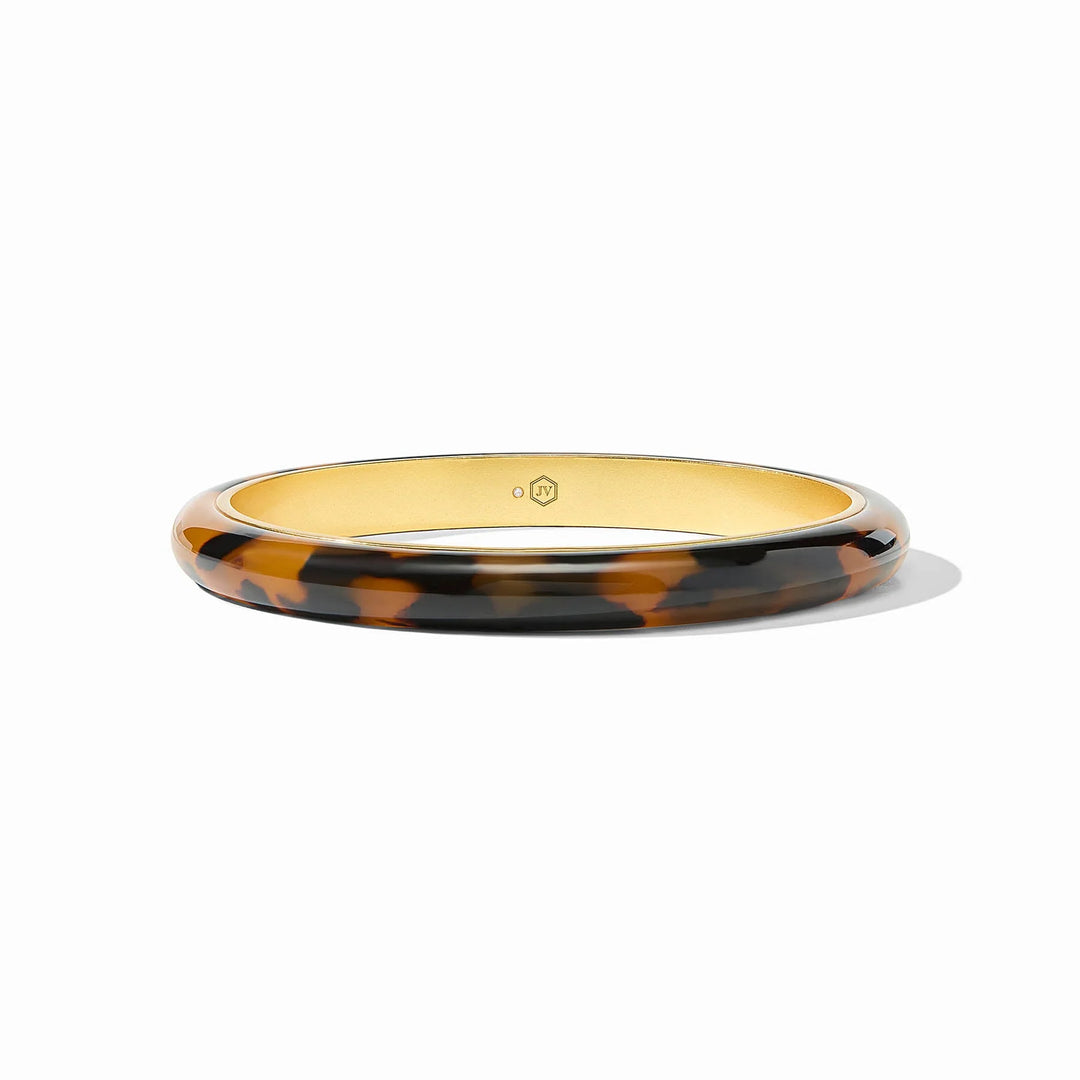 Julie Vos | Madison Statement Bangle in Tortoiseshell