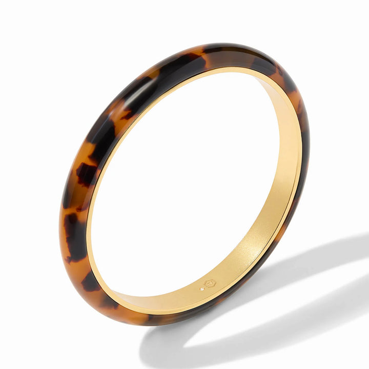 Julie Vos | Madison Statement Bangle in Tortoiseshell