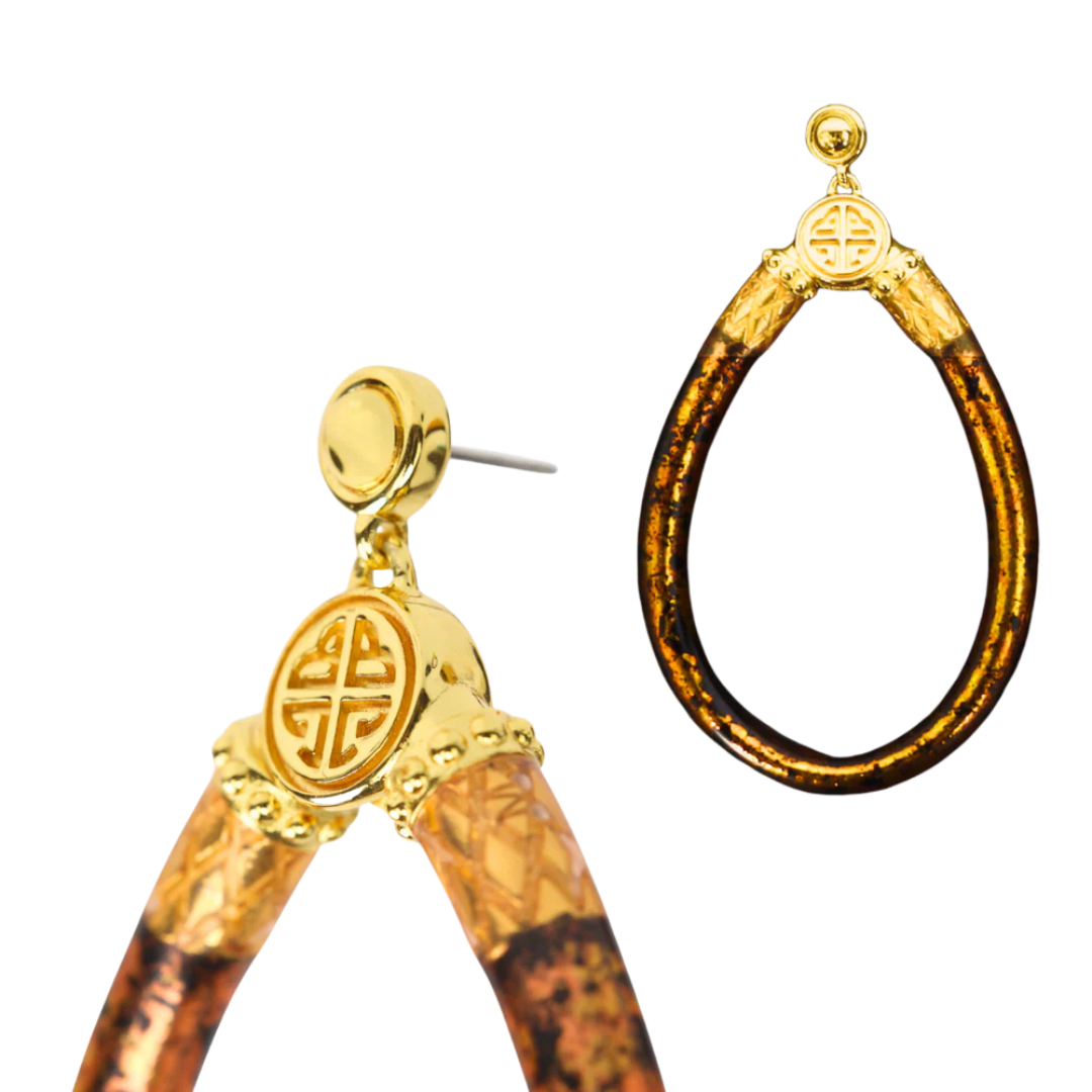 BuDhaGirl | KOI All Weather Earrings in Leopard