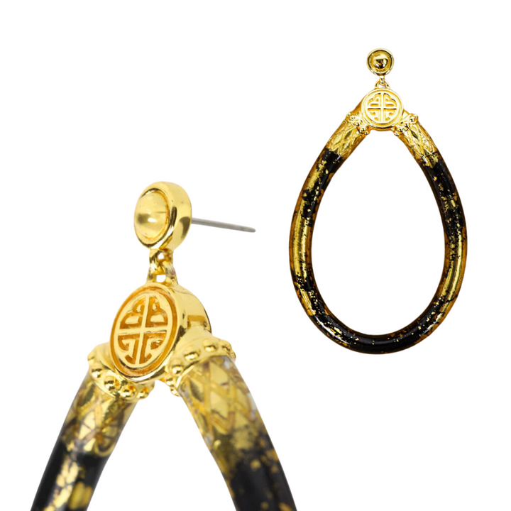 BuDhaGirl | KOI All Weather Earrings in Noir