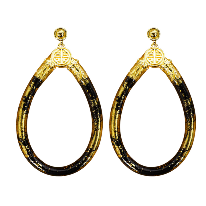 BuDhaGirl | KOI All Weather Earrings in Noir