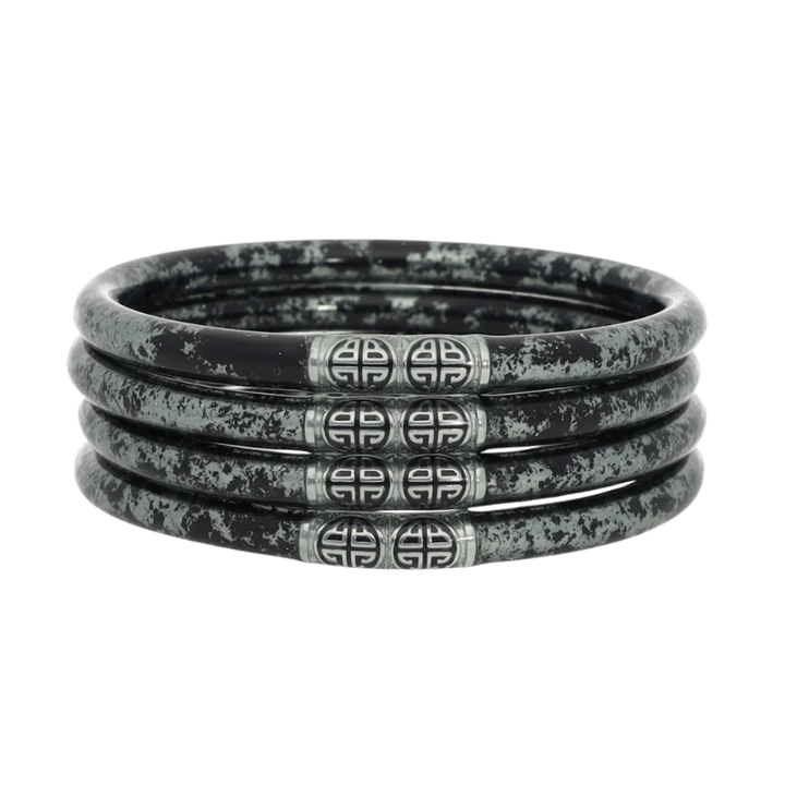 BuDhaGirl | Set of Four | KOI All Weather Bangles in Shadow
