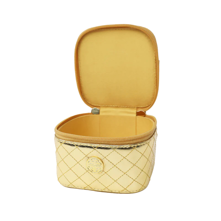 BuDhaGirl | Tiny Coffret Travel Case in Gold