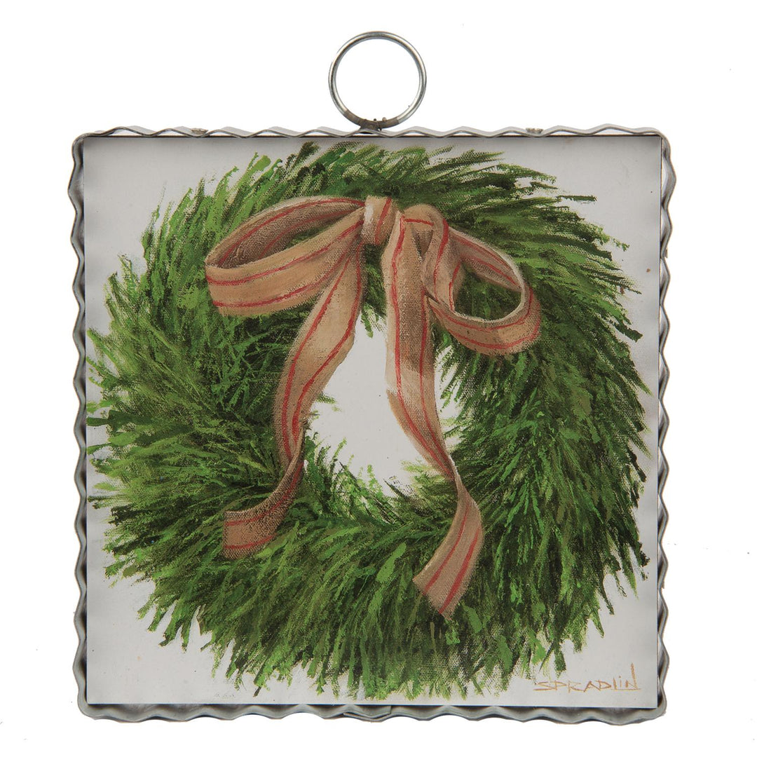 The Round Top Collection | Mini Gallery Art Cedar Wreath