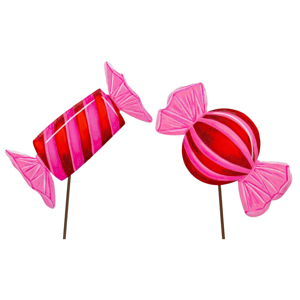 The Round Top Collection | Pinkmas Wrapped Candy Set of 2