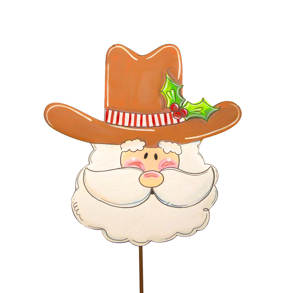 The Round Top Collection | Martin's Cowboy Santa Head