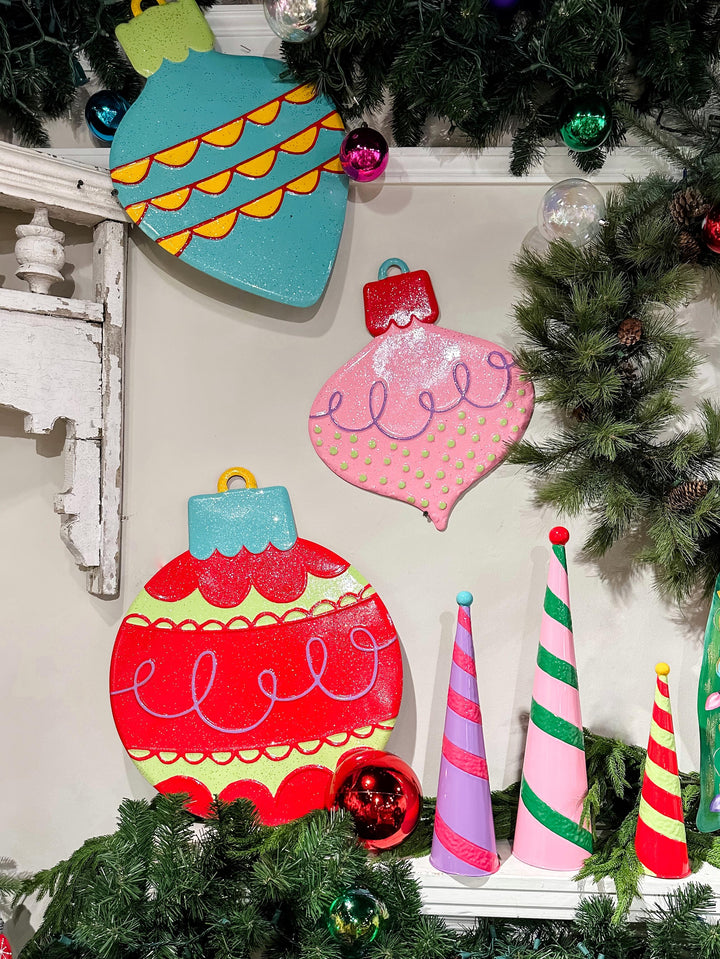 The Round Top Collection | Merry &amp; Bright Cone Trees Set of 3