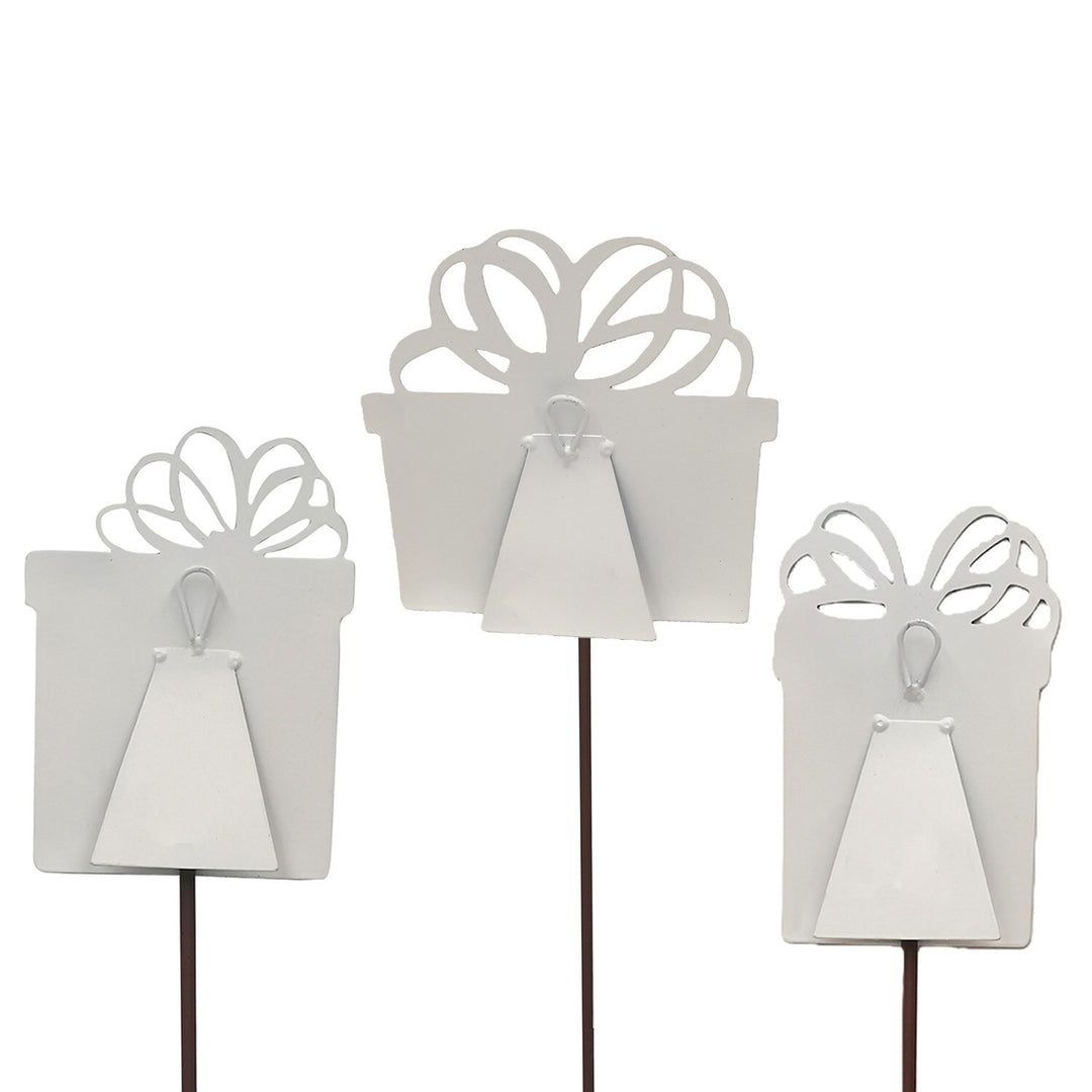 The Round Top Collection | Mini Merry &amp; Bright Curly Ribbon Packages Set of 3