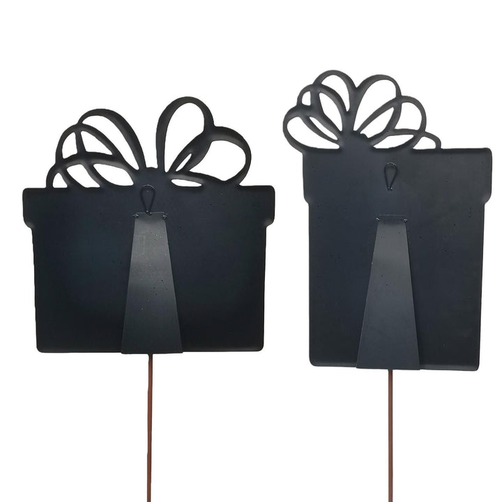 The Round Top Collection | Merry &amp; Bright Gifts Wrapped in Ornament Paper Set of 2