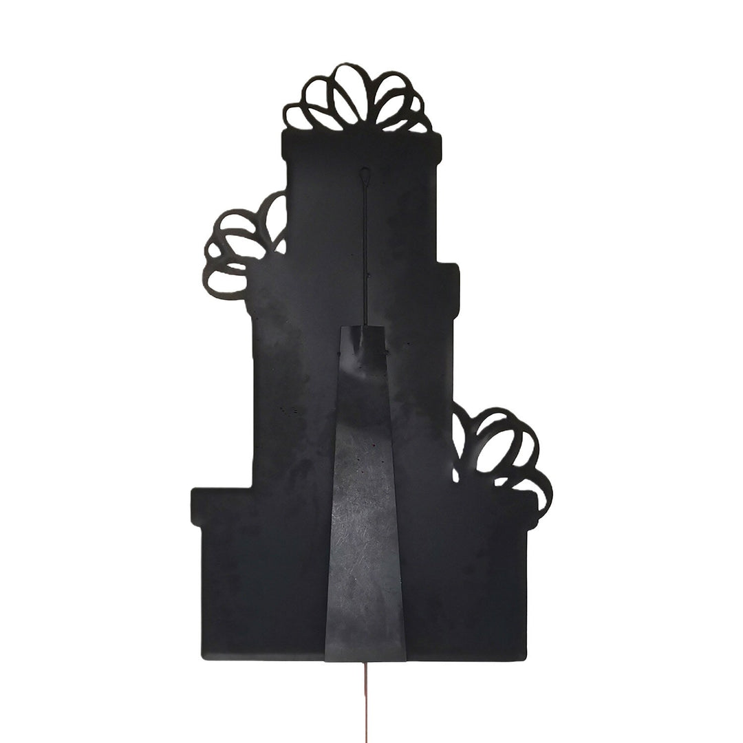 The Round Top Collection | Merry &amp; Bright Gift Stack Wrapped in Ornament Paper