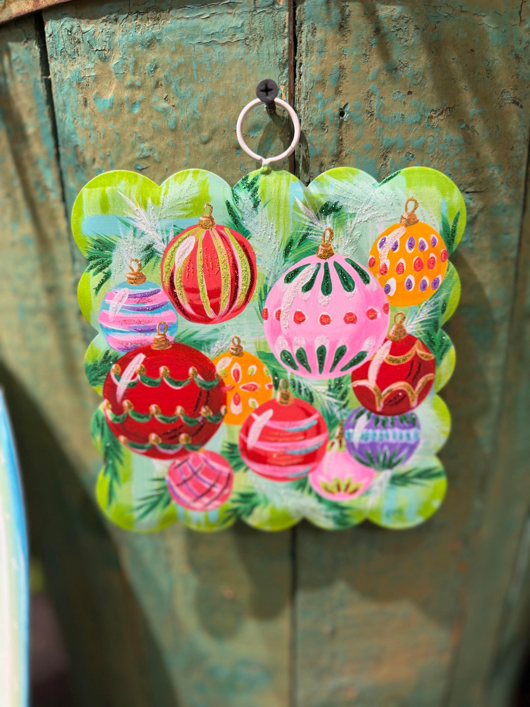 The Round Top Collection | Mini Scallop Gallery Art Kross Holiday Baubles