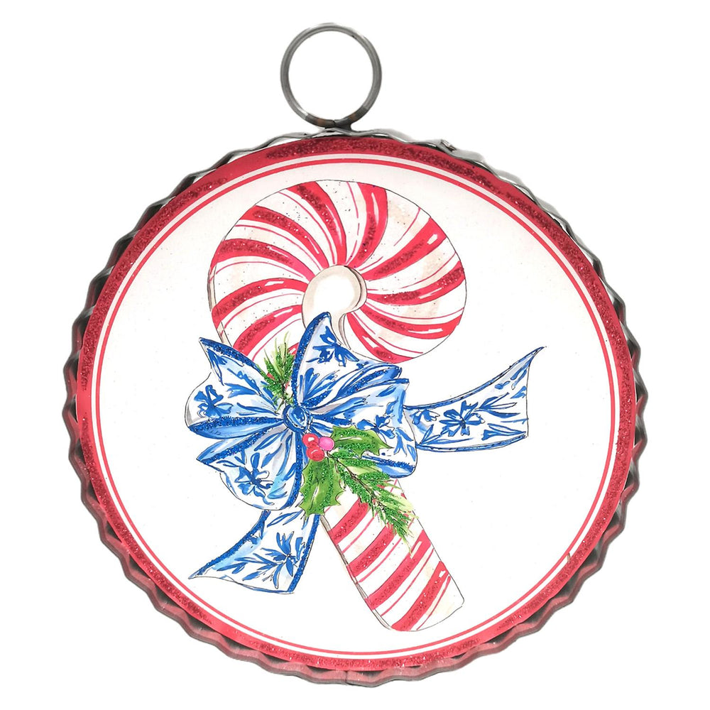 The Round Top Collection | Mini Gallery Art Beck's Round Chinoiserie Candy Cane