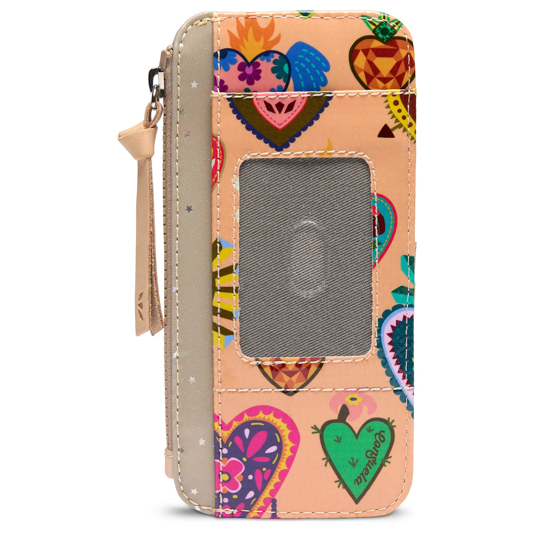 Consuela | Peach Card Organizer