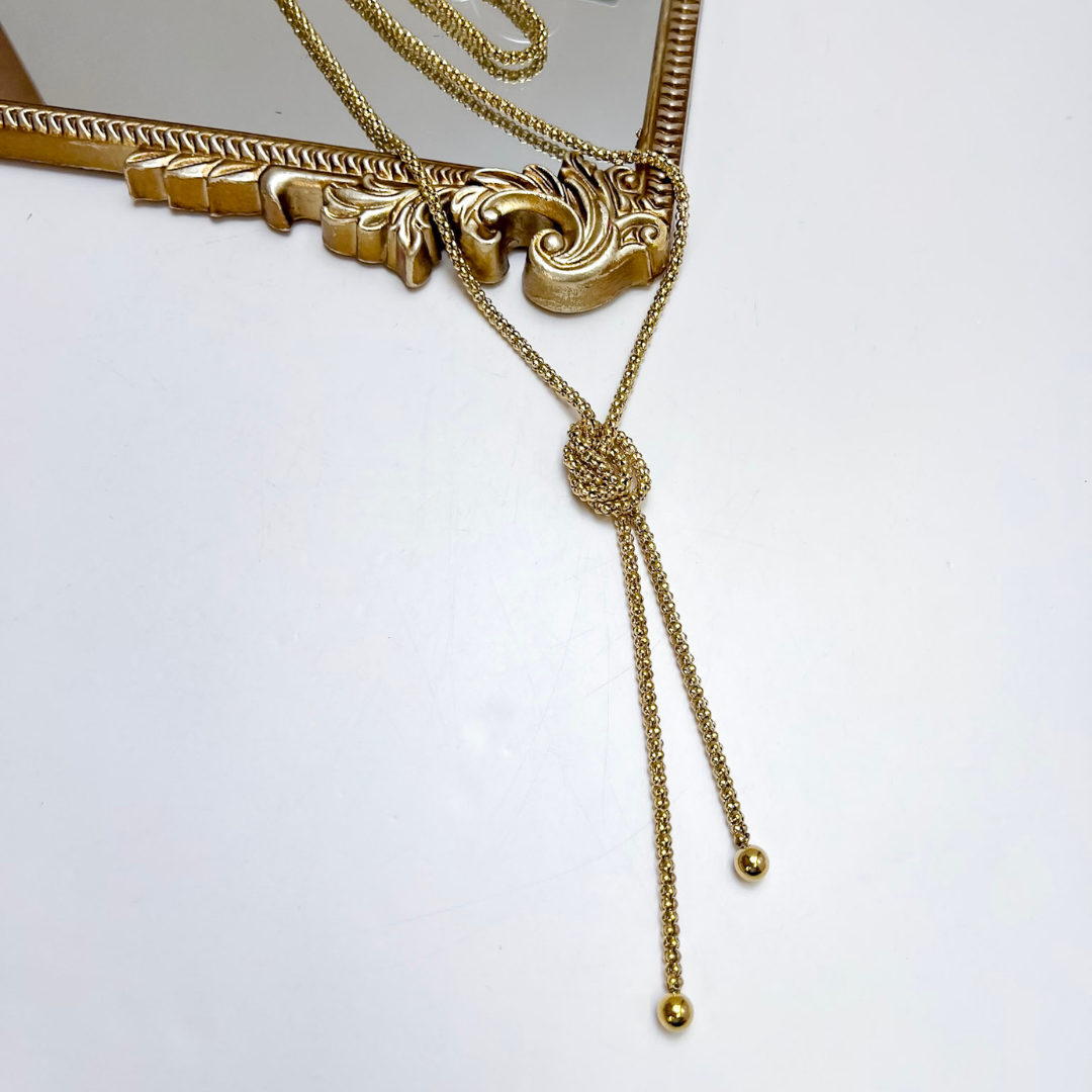 CHANSUTT PEARLS | The Small Alex Multi-Way Long Necklace in Gold