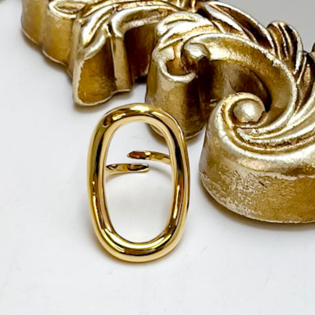 CHANSUTT PEARLS | The Amanda Adjustable Ring in Gold