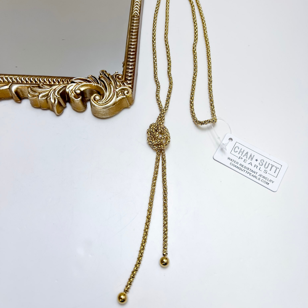 CHANSUTT PEARLS | The Small Alex Multi-Way Long Necklace in Gold