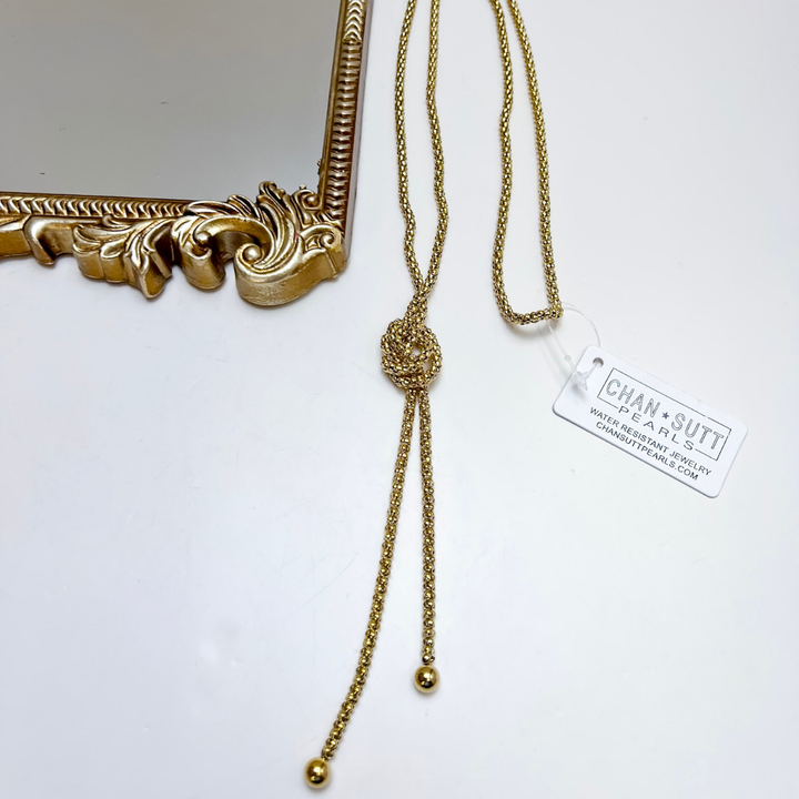 CHANSUTT PEARLS | The Small Alex Multi-Way Long Necklace in Gold