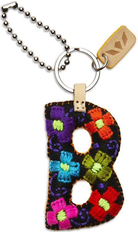 Consuela | Black Felt Letter Charms - Giddy Up Glamour Boutique