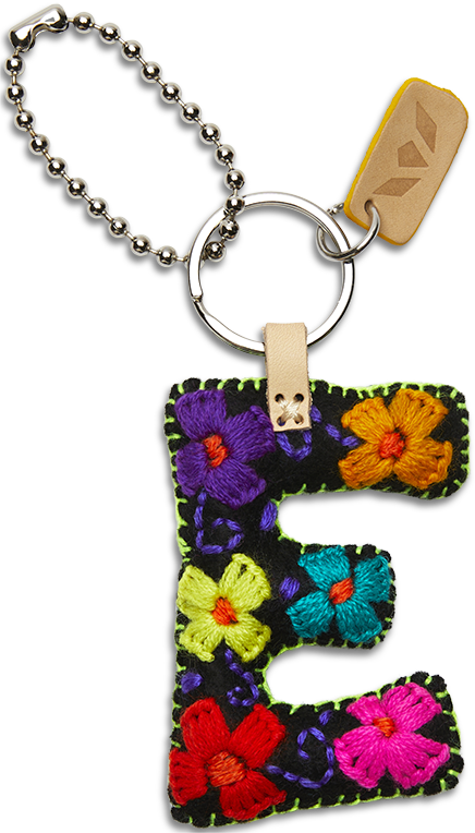 Consuela | Black Felt Letter Charms - Giddy Up Glamour Boutique