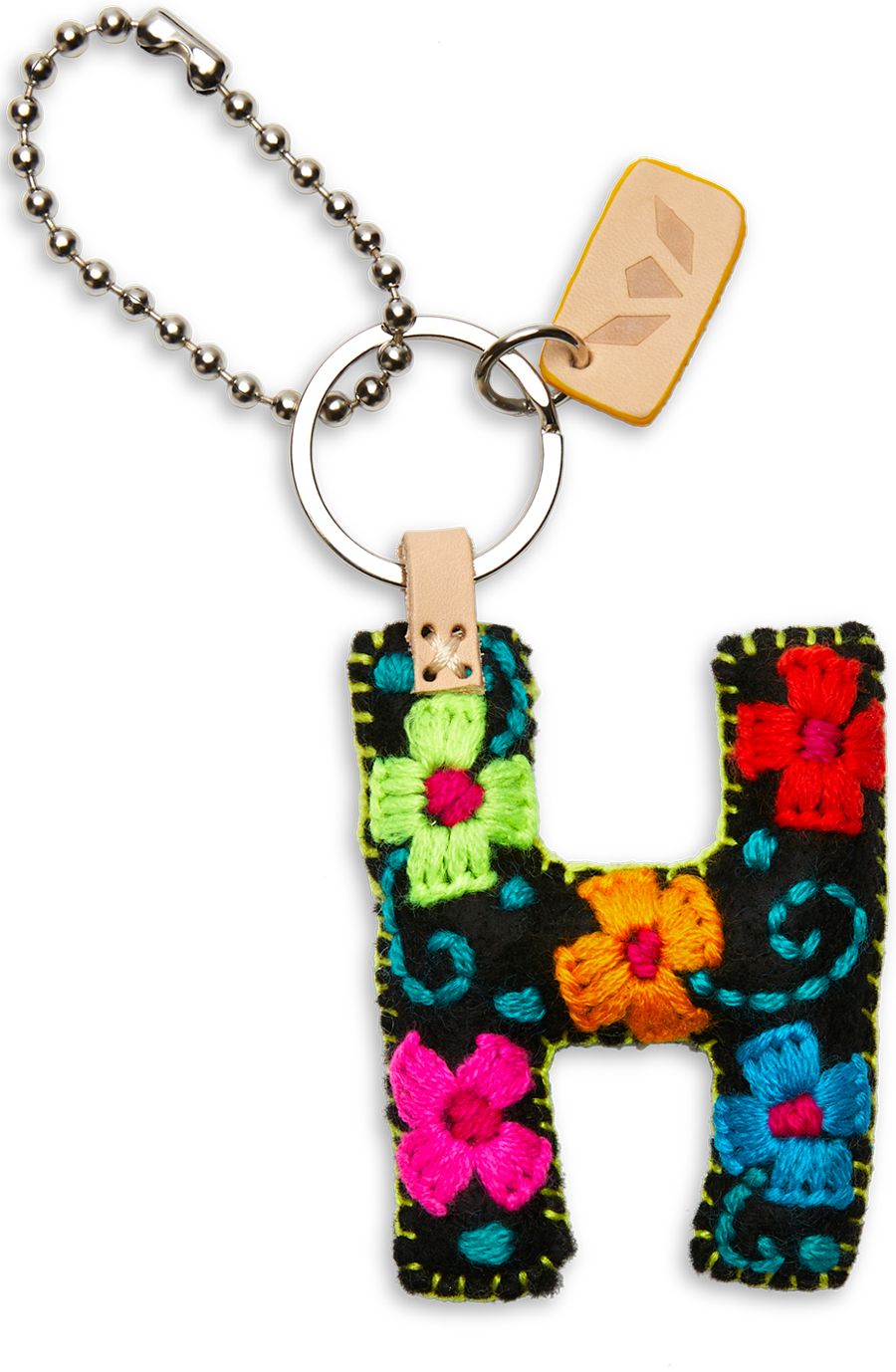 Consuela | Black Felt Letter Charms - Giddy Up Glamour Boutique