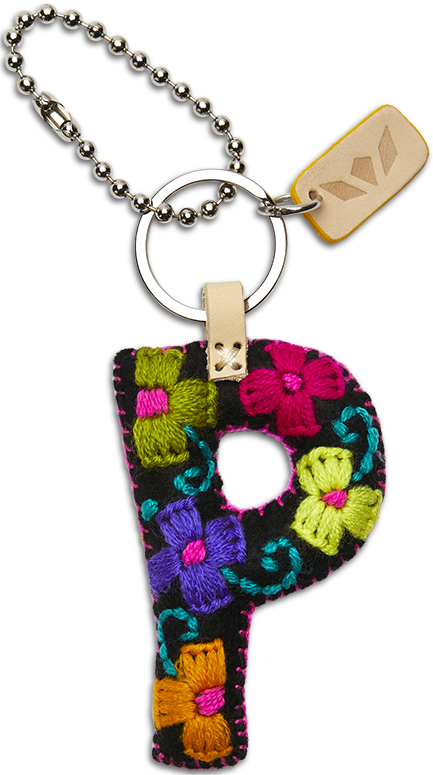 Consuela | Black Felt Letter Charms - Giddy Up Glamour Boutique