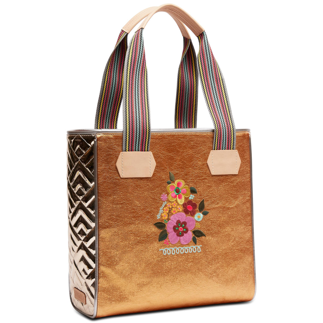 Consuela | Bronzed Classic Tote