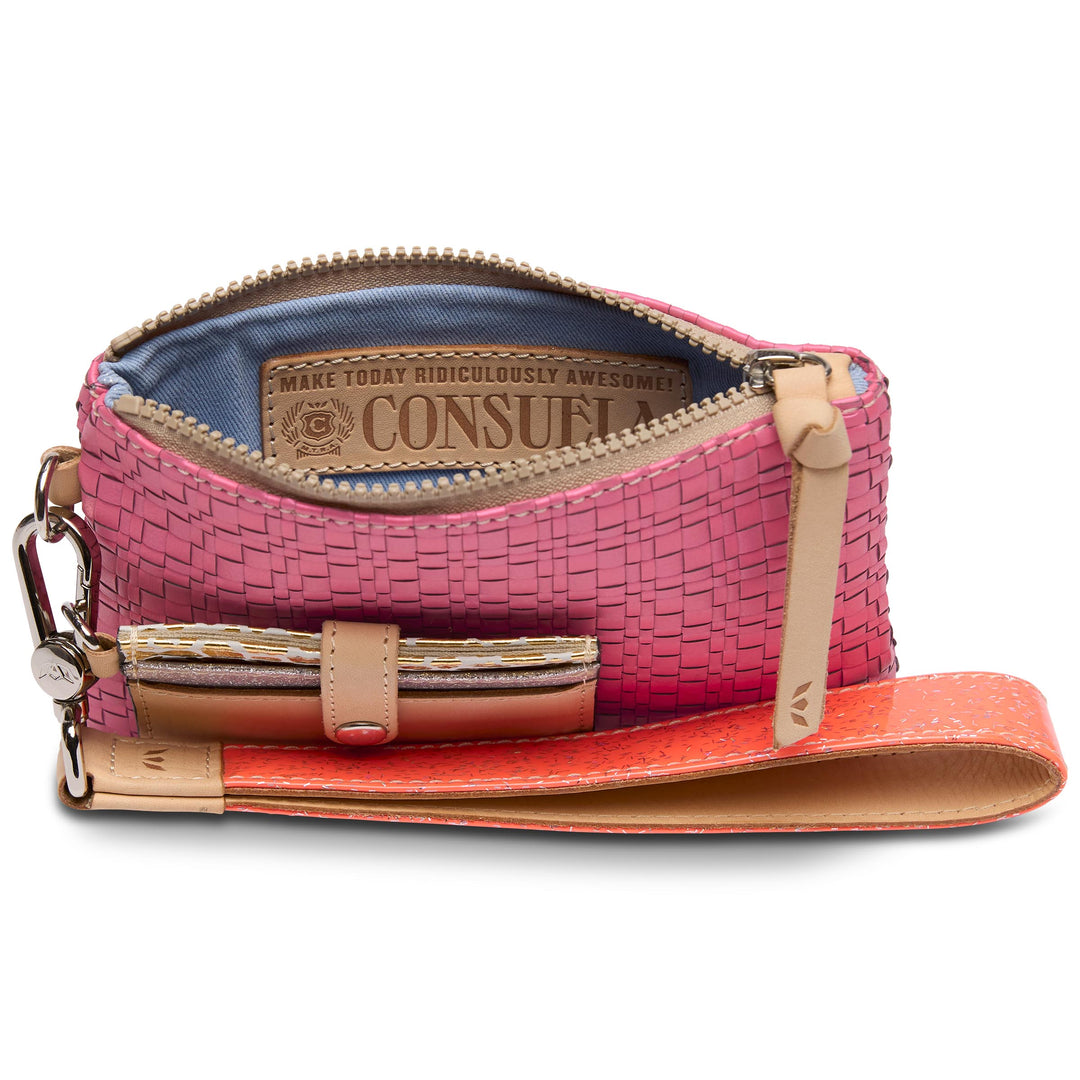 Consuela | Pink Combi Wristlet