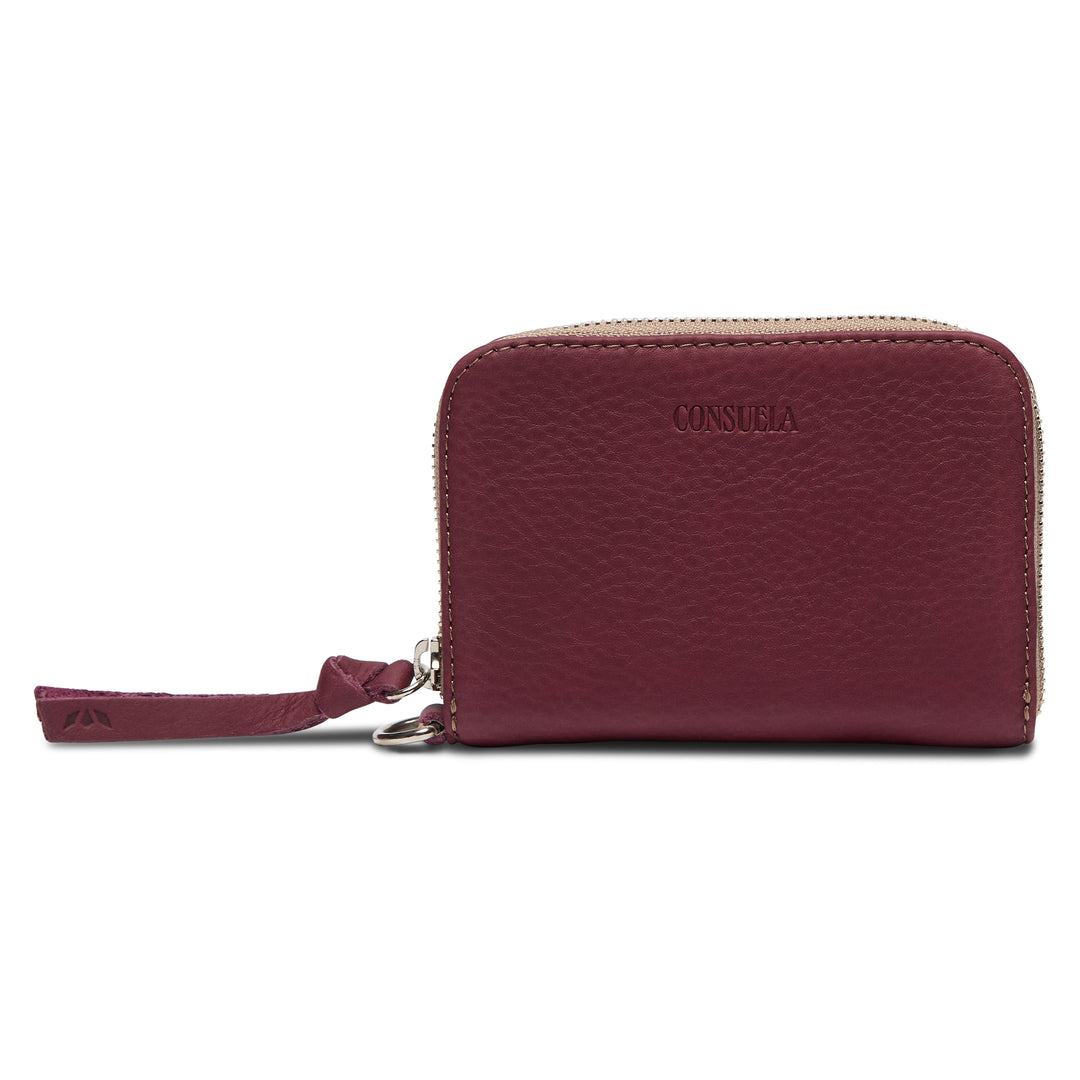 Consuela | Plum Zippy Wallet