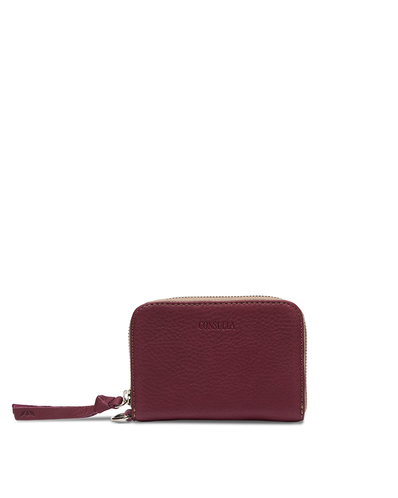 Consuela | Plum Zippy Wallet
