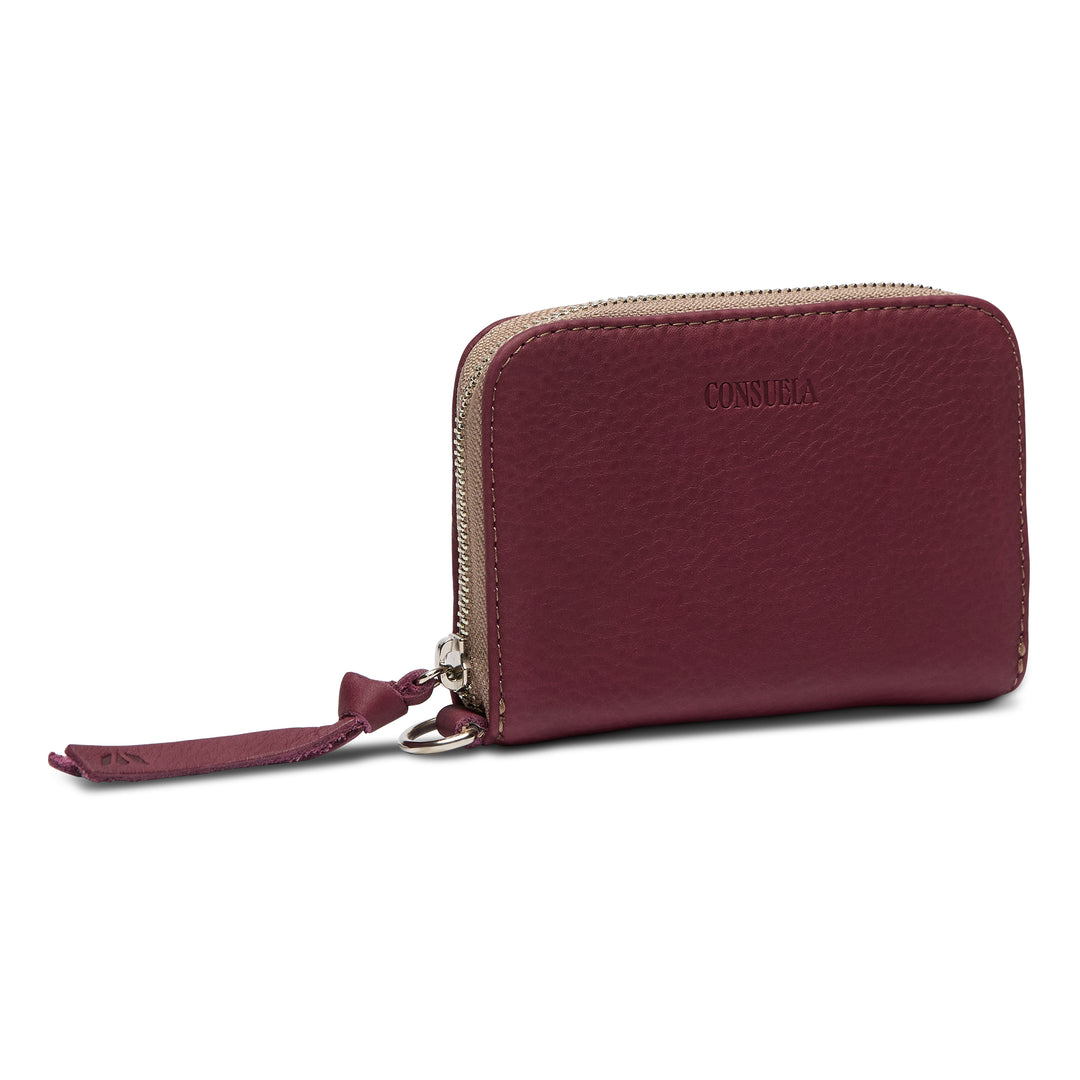 Consuela | Plum Zippy Wallet