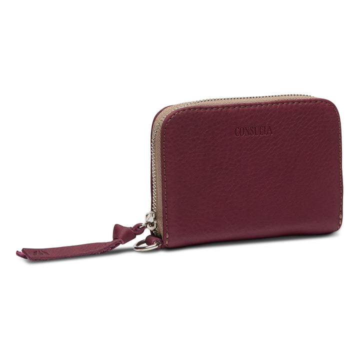 Consuela | Plum Zippy Wallet