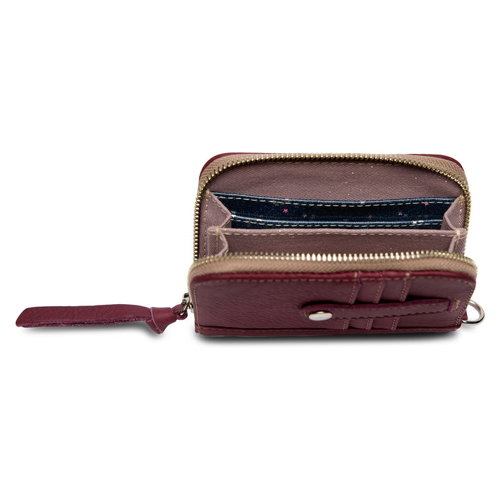 Consuela | Plum Zippy Wallet
