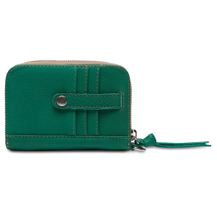 Consuela | Teal Zippy Wallet