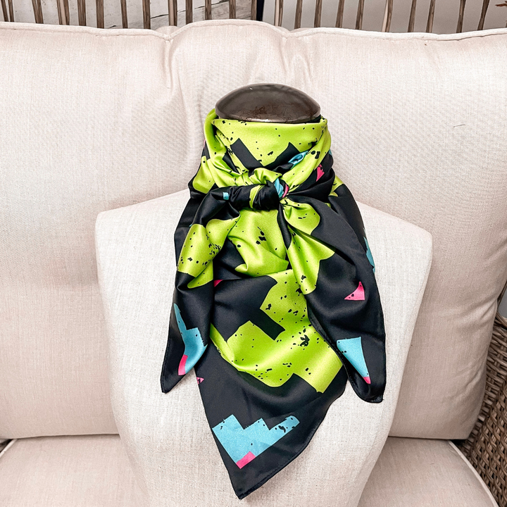 Calamity Jane Wild Rag in Black