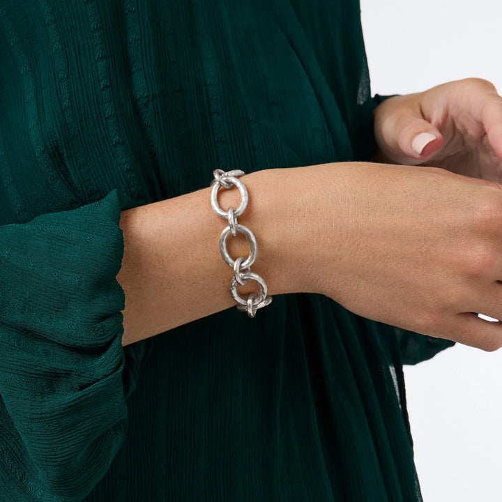 Julie Vos | Catalina Demi Link Bracelet in Silver