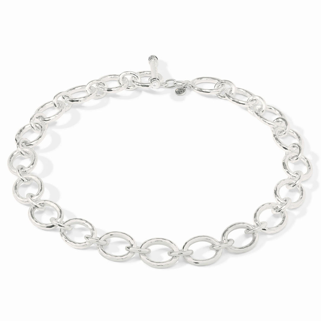 Julie Vos | Catalina Demi Link Necklace in Silver