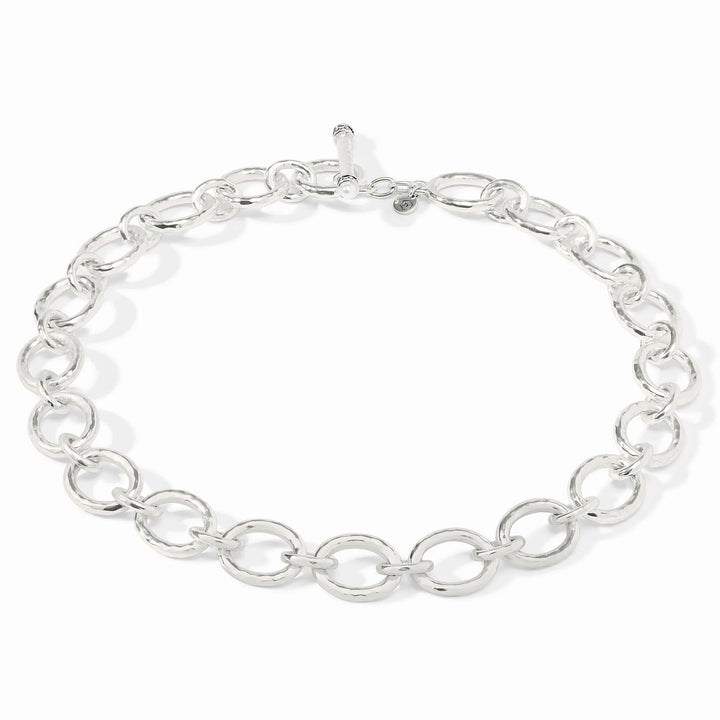 Julie Vos | Catalina Demi Link Necklace in Silver