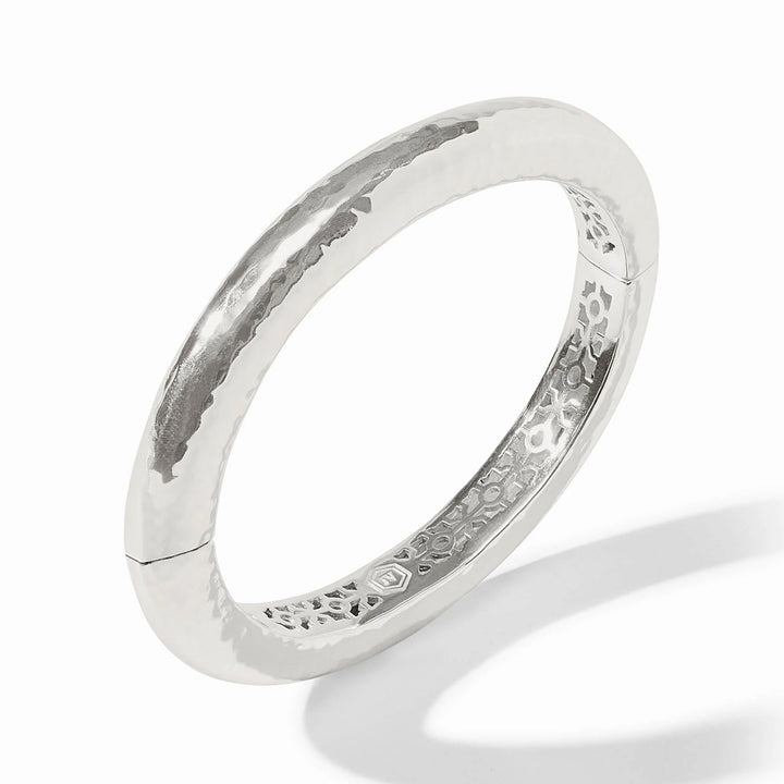 Julie Vos | Catalina Hinge Bangle in Silver