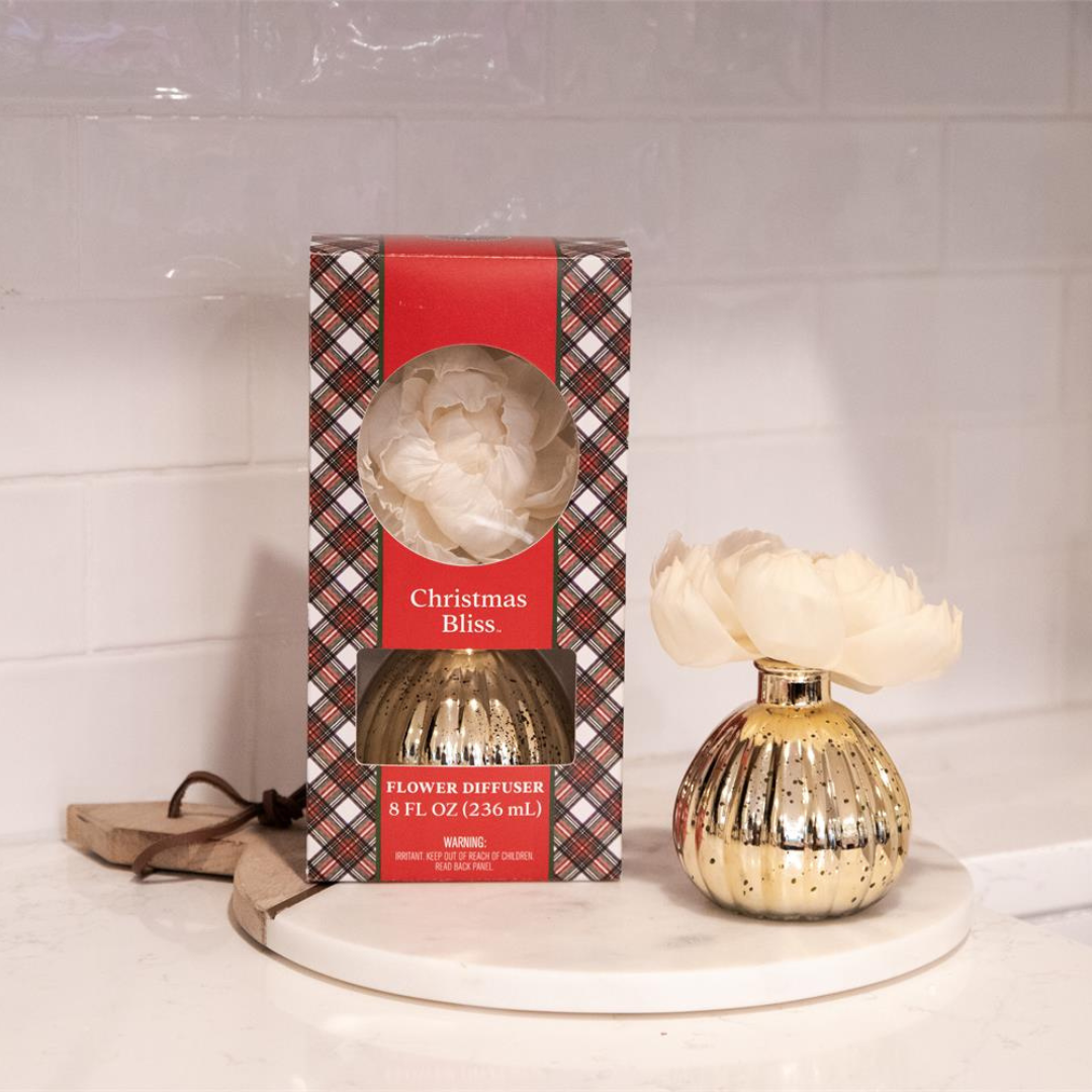 Bridgewater Candle Company | Holiday Mercury Flower Diffuser | Various Scents
