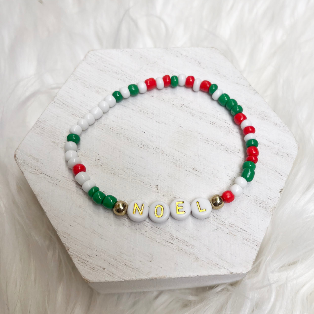 Buy 3 for $10 | Christmas Friendship Stretch Bracelets