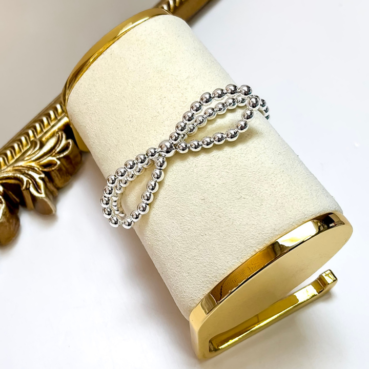 Coco's Beads and Co | The Clara Bow Bracelet in Silver